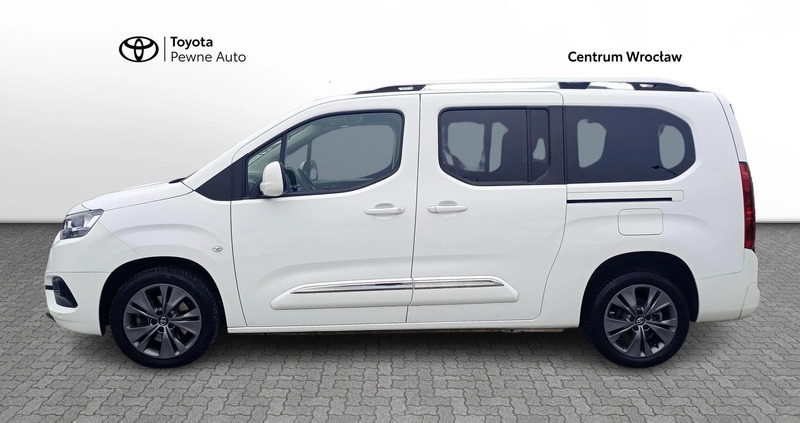 Toyota Proace City Verso cena 119900 przebieg: 33829, rok produkcji 2021 z Łeba małe 172